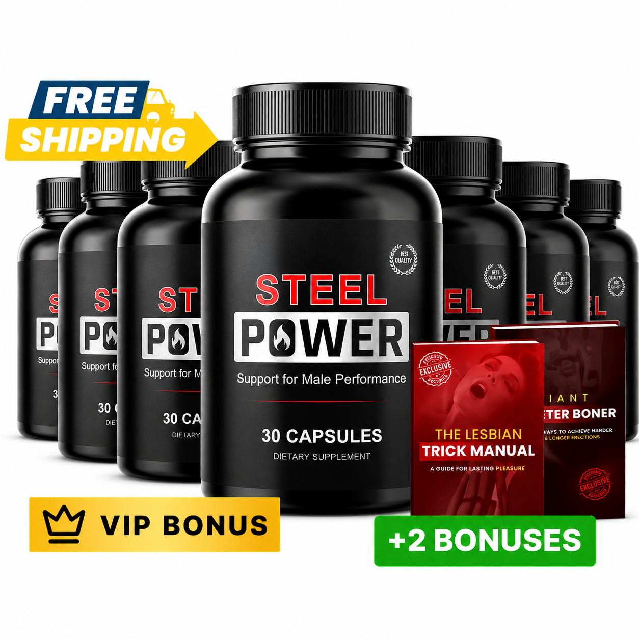 Steel Power bottle pack