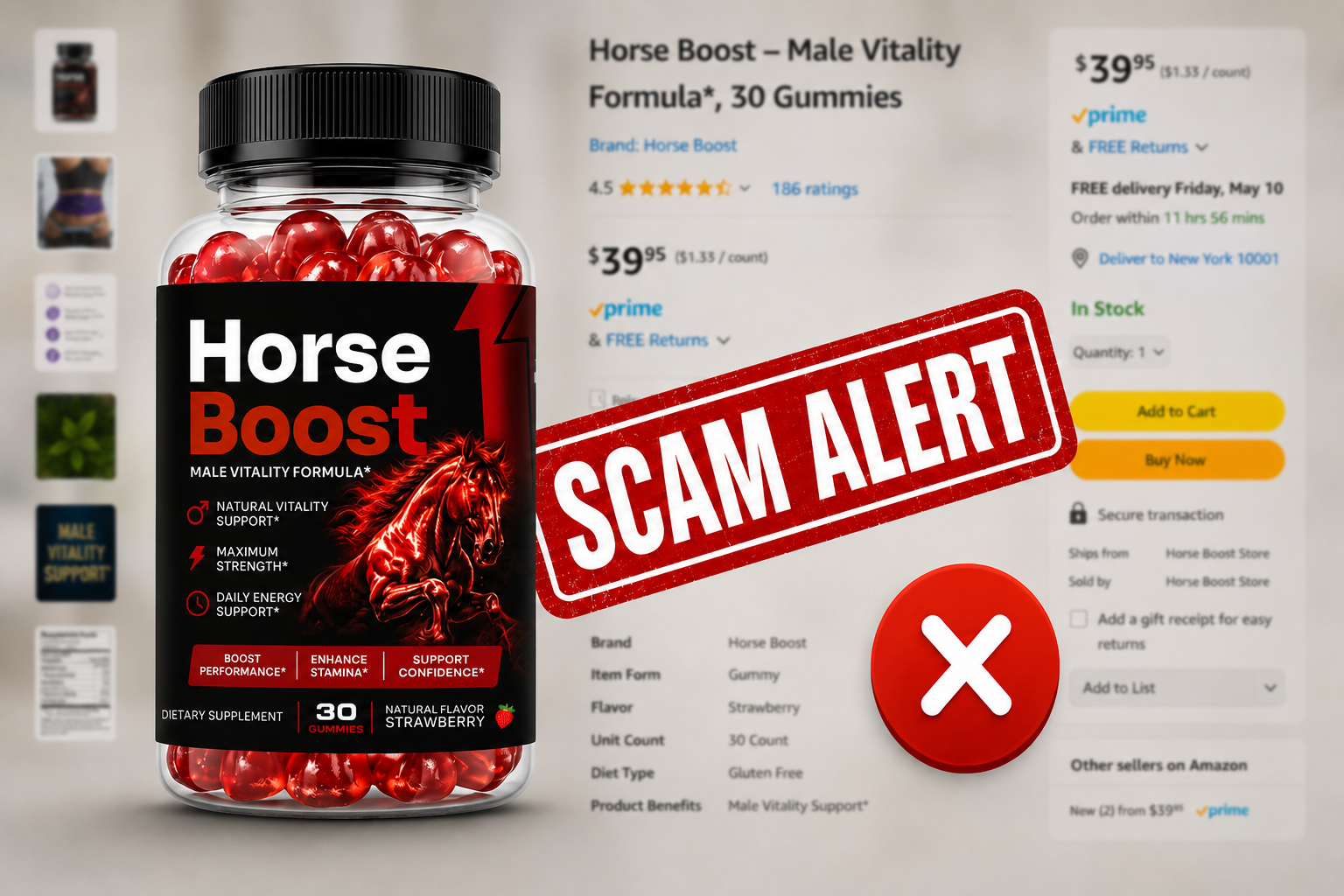 Horse Boost scam alert