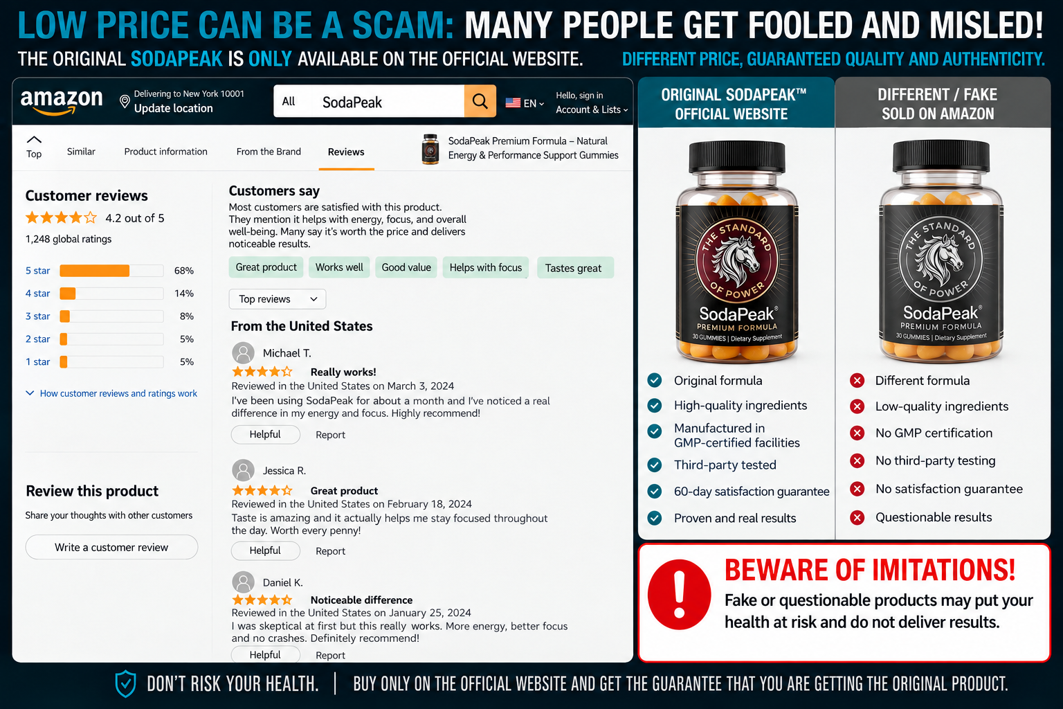 SodaPeak negative reviews